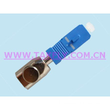 Fiber Connector/Optical Coupler/Fiber Optic Sc Bare Adapter